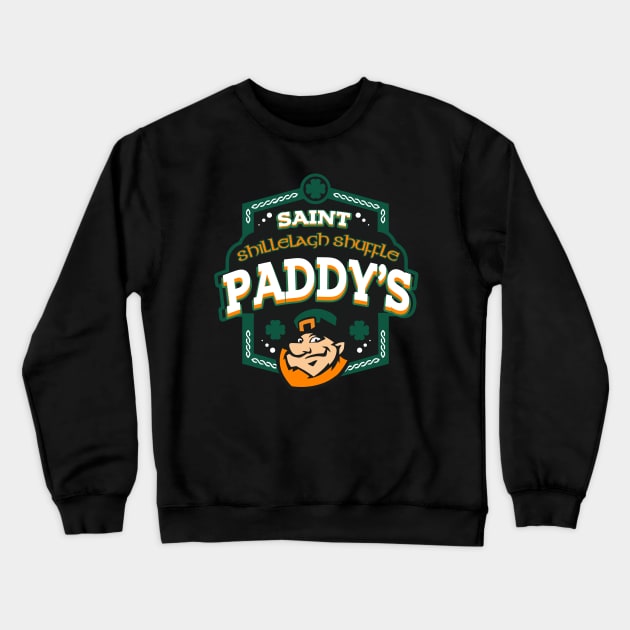 St Pats fun Crewneck Sweatshirt by richhwalsh